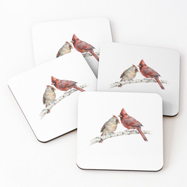 Item preview, Cardinal Couple designed and sold by Roy & Tiffany.