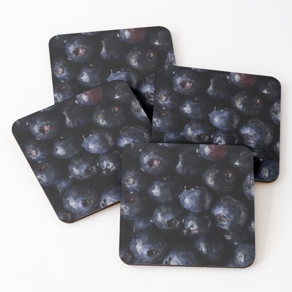 Item preview, Macro Blueberries Photographic Print designed and sold by thefoodframe.