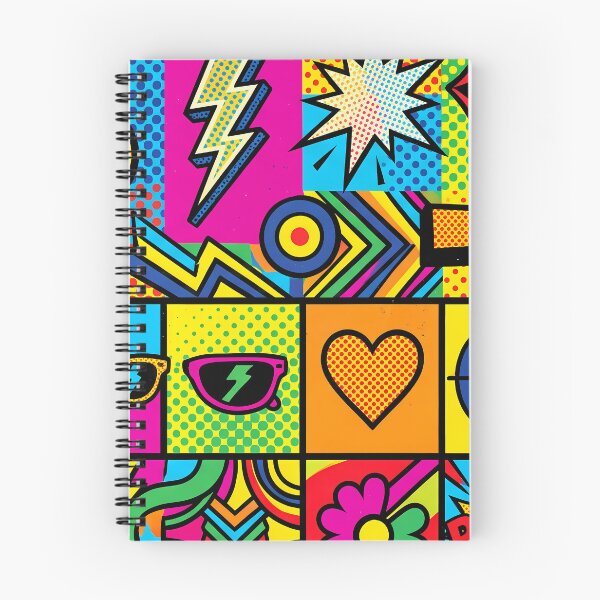 Item preview, Pop White Black Yellow Blue Red Orange Green designed and sold by ART ATTACK ZONE.