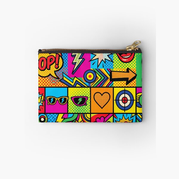 Item preview, Pop White Black Yellow Blue Red Orange Green designed and sold by ART ATTACK ZONE.