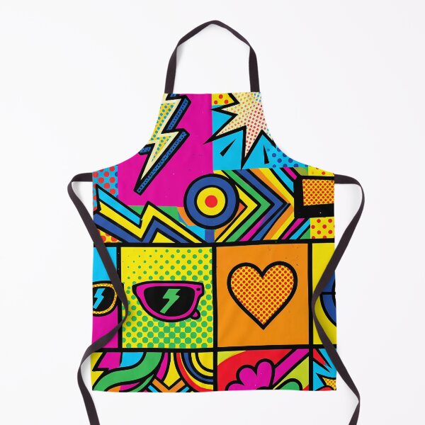 Item preview, Pop White Black Yellow Blue Red Orange Green designed and sold by ART ATTACK ZONE.