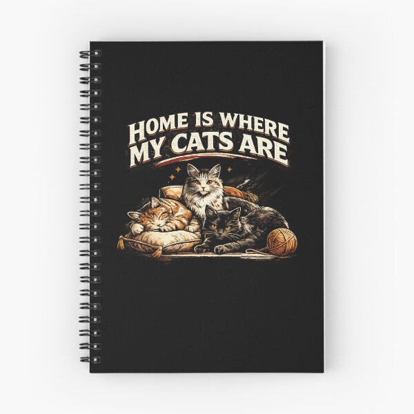 Item preview, Home Is Where My Cats Are designed and sold by RetroPlus.