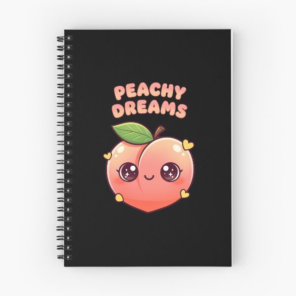 Item preview, Peachy Dreams Cute Kawaii Peach Art designed and sold by ArtDzignsZA.