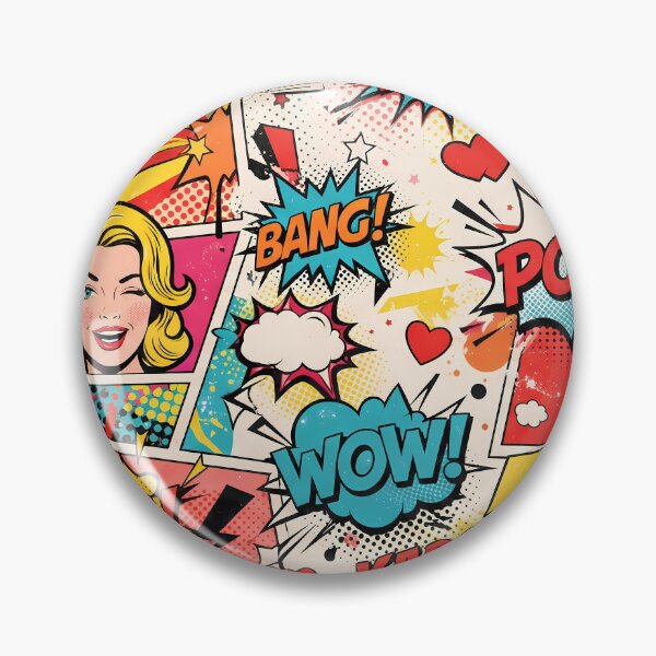 Item preview, Bang White Black Yellow Blue Red Orange Green designed and sold by ART ATTACK ZONE.