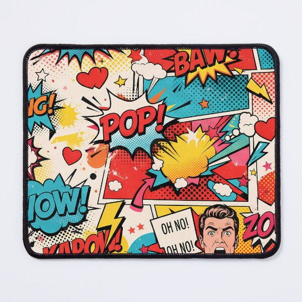 Item preview, Bang White Black Yellow Blue Red Orange Green designed and sold by ART ATTACK ZONE.