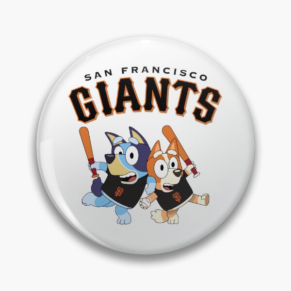 Item preview, San Fran Baseball Cartoon Pup  designed and sold by hylvinazorsyl.