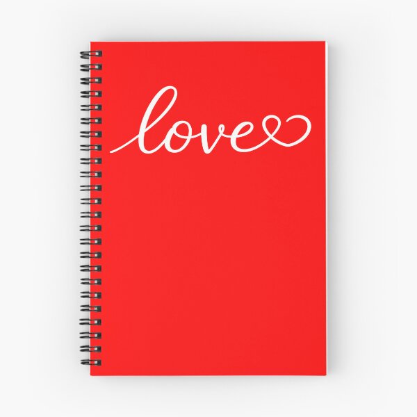 Item preview, Love Script Heart Minimalist Romantic Typography White designed and sold by WHConwayDesigns.