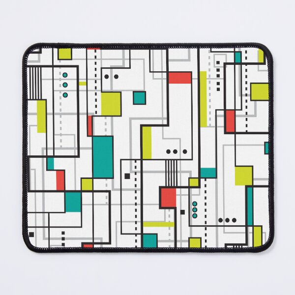 Item preview, Midcentury Modern Circuitry  designed and sold by Makanahele.