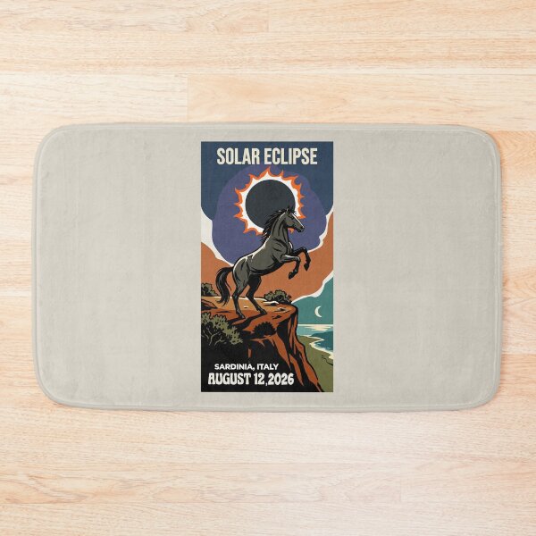 Item preview, Total Solar Eclipse Sardinia 2026 – Wild Spirit of the Island designed and sold by CARPIO Creations.
