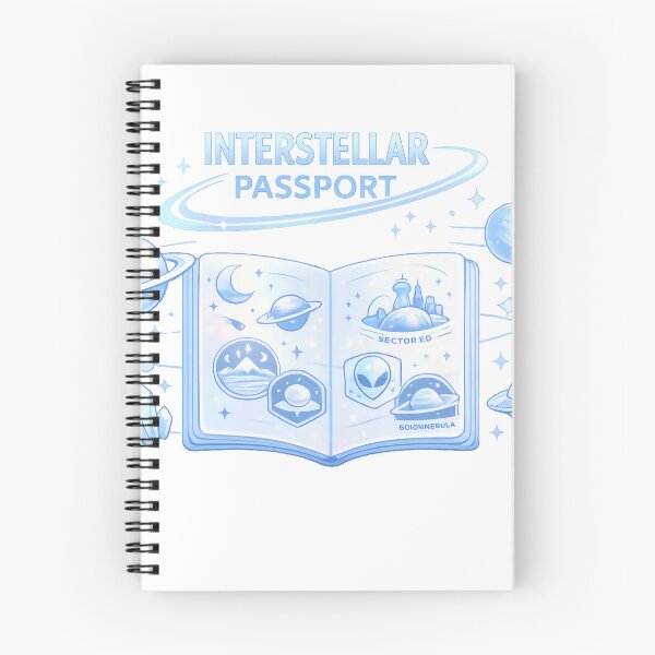 Item preview, Opal Interstellar Passport Aliencore Graphic designed and sold by TheRealTaria.