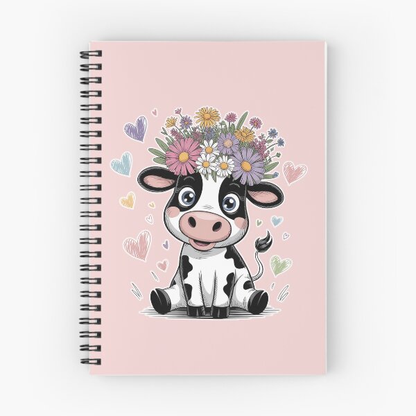Item preview, Happy Spring Cow Shirt – Floral Crown Farmcore Cow Graphic Tee designed and sold by New Texas Republic.