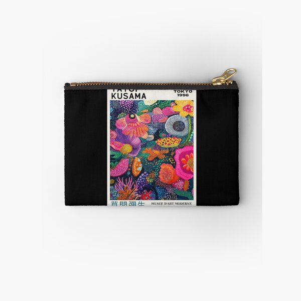 Item preview, Yayoi Kusama Vibrant Floral Garden Poster 1998 - Colorful Psychedelic Flower Wall Art Print, Tokyo Paris Museum Edition designed and sold by HappyGrandmaUB.
