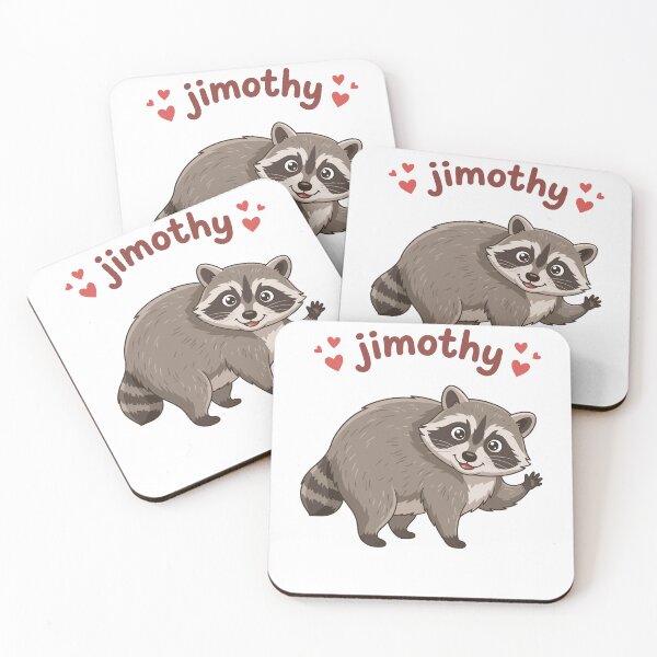 Item preview, Jimothy Viral Raccoon Shirt Funny Trash Panda Wildlife designed and sold by varioarts.