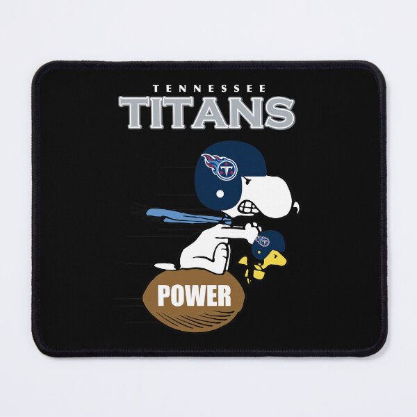Item preview, Snoopy Woodstock Titans POWER Football designed and sold by hylvinazorsyl.