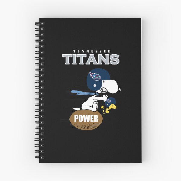 Item preview, Snoopy Woodstock Titans POWER Football designed and sold by hylvinazorsyl.