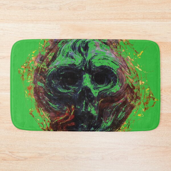 Item preview, Fiery Skull Ghost - Green designed and sold by GaffaDesigns.