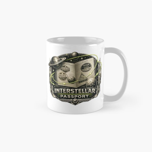 Item preview, Chrome Neo Deco Interstellar Passport Aliencore Graphic designed and sold by TheRealTaria.