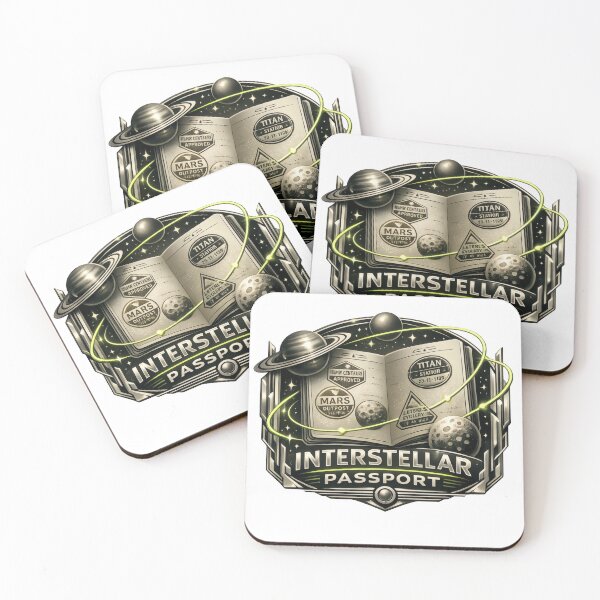 Item preview, Chrome Neo Deco Interstellar Passport Aliencore Graphic designed and sold by TheRealTaria.