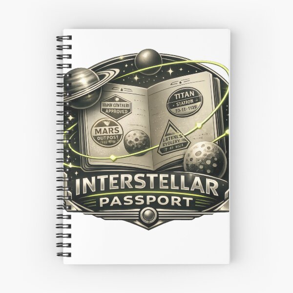 Item preview, Chrome Neo Deco Interstellar Passport Aliencore Graphic designed and sold by TheRealTaria.