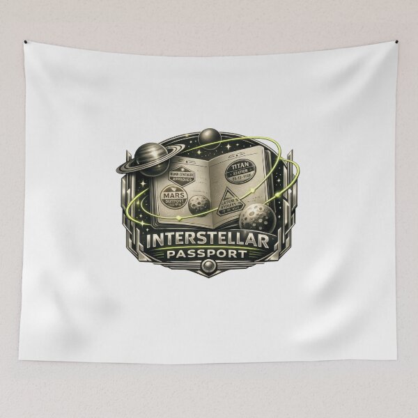Item preview, Chrome Neo Deco Interstellar Passport Aliencore Graphic designed and sold by TheRealTaria.