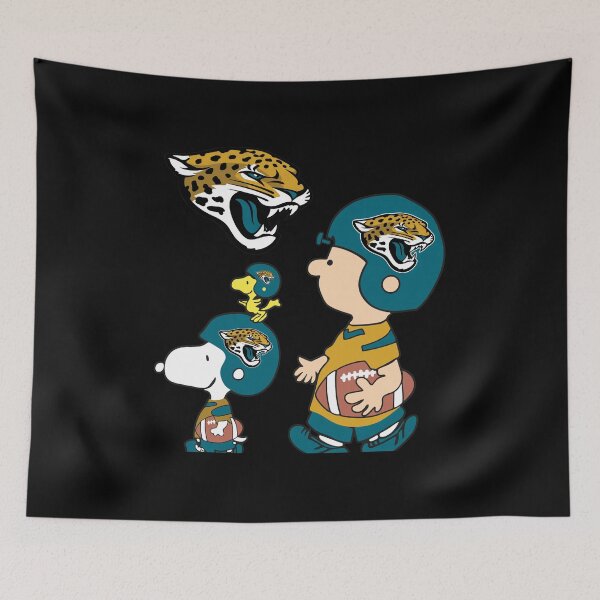 Item preview, Charlie Brown Snoopy Jaguars Football designed and sold by hylvinazorsyl.