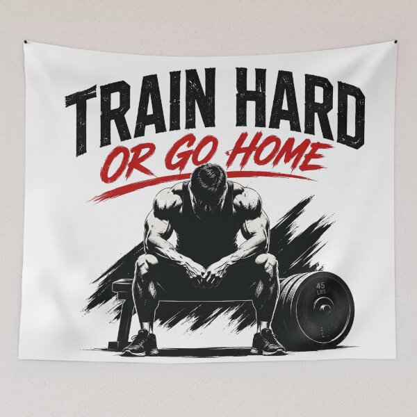 Item preview, Train Hard Or Go Home designed and sold by RetroPlus.