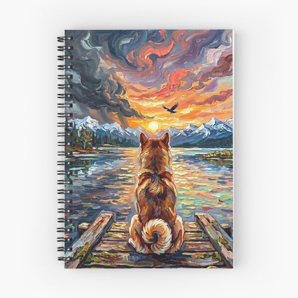 Item preview, On The Dock - Shiba Inu designed and sold by AjaTrier.