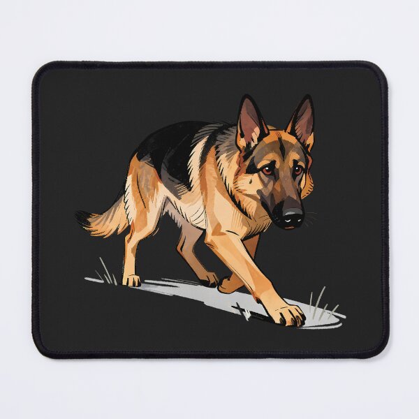 Item preview, German Shepherd Vintage Comic Art designed and sold by andromeda-redd.