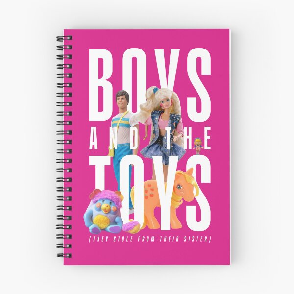 Item preview, Boys and the Toys (they stole from their sister) designed and sold by LilBlackCloud.