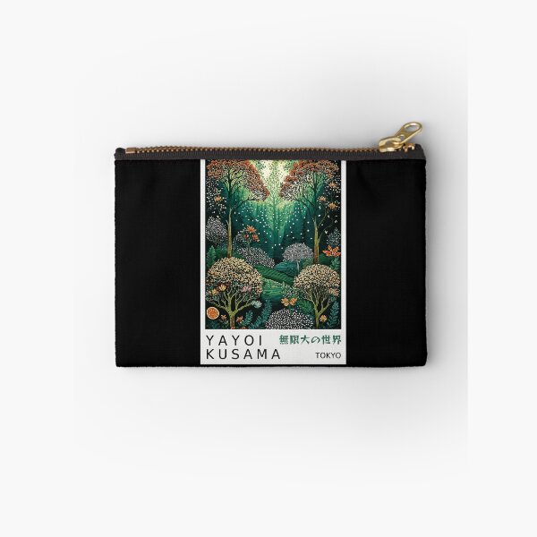 Item preview, Yayoi Kusama Enchanted Forest Poster - Green Magical Tree Landscape Wall Art Print, Tokyo Infinite World designed and sold by MorningJoco.