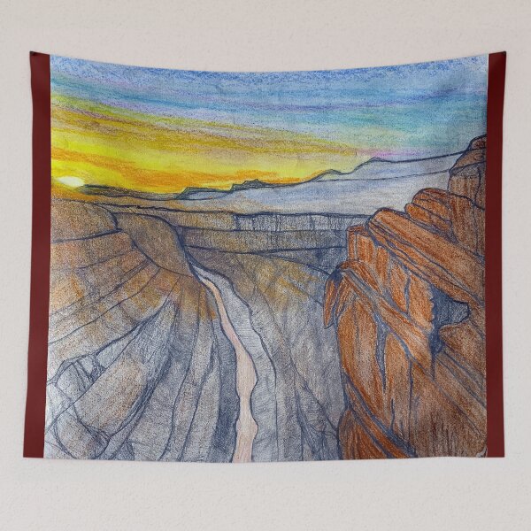 Item preview, Golden Hour in the Canyon designed and sold by Haxson37art.