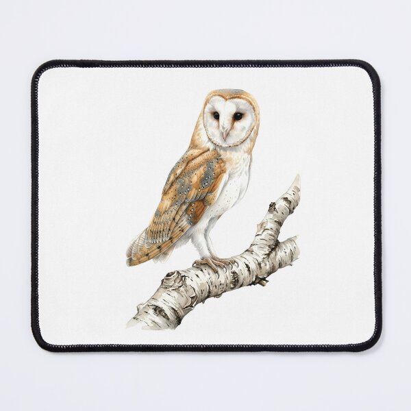 Item preview, January Barn Owl Birth Month Bird designed and sold by Roy & Tiffany.