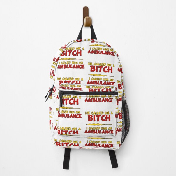 Item preview, He Called Me A Bitch - I Called Him An Ambulance - Text Only designed and sold by Wilcox PhotoArt.