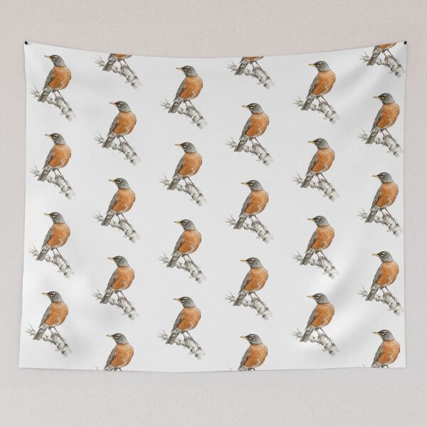 Item preview, March Robin Birth Month Bird designed and sold by Roy & Tiffany.