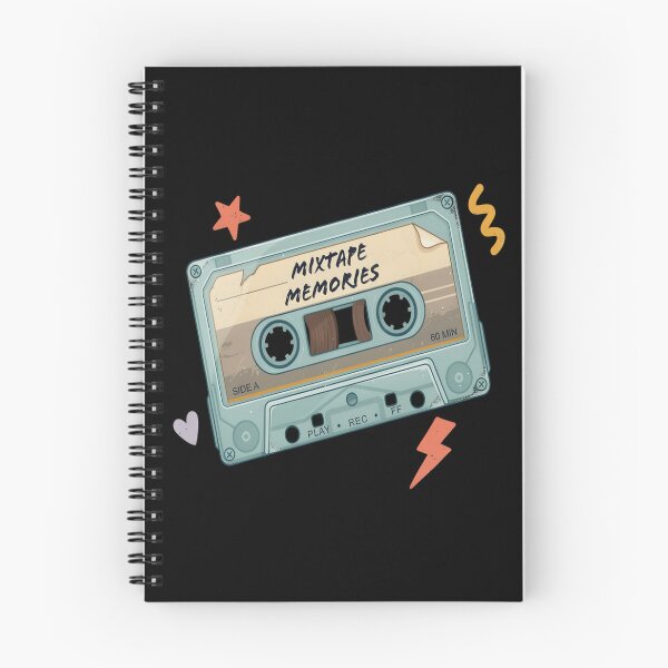 Item preview, Mixtape Memories – Retro Cassette Tape Nostalgia Design designed and sold by Midnight Veil Designs.