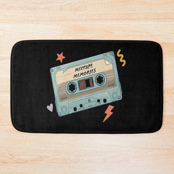 Item preview, Mixtape Memories – Retro Cassette Tape Nostalgia Design designed and sold by Midnight Veil Designs.