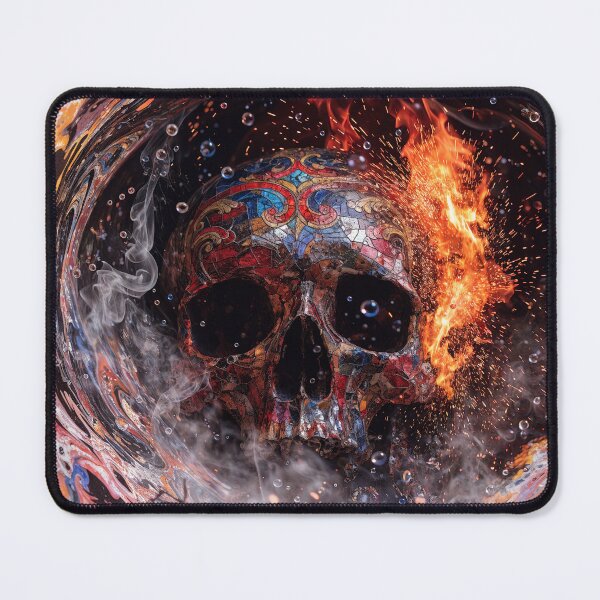 Item preview, Creepy Scary Surreal Skull Halloween designed and sold by GaffaDesigns.