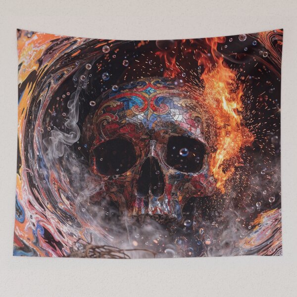 Item preview, Creepy Scary Surreal Skull Halloween designed and sold by GaffaDesigns.