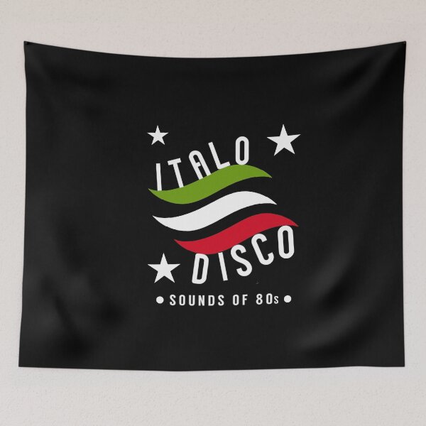 Item preview, Italo Disco Sounds of 80s Black designed and sold by Graphroad.