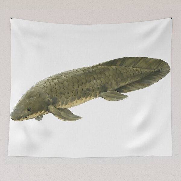Item preview, Queensland Lungfish Watercolour Illustration designed and sold by Jaruart.