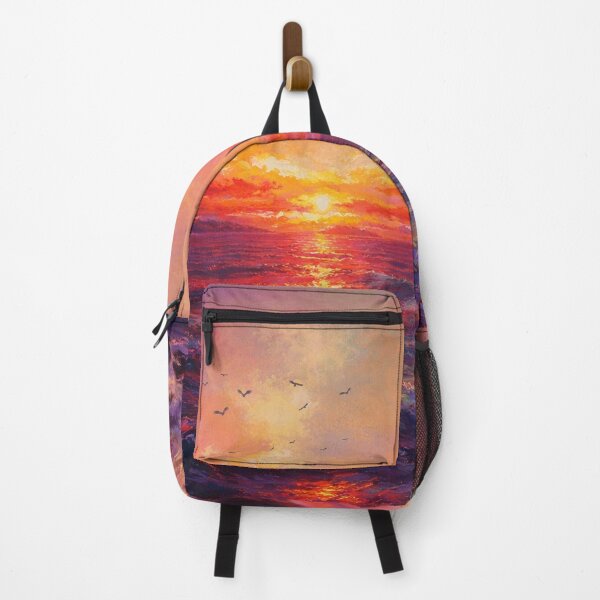 Item preview, Lighthouse Sunset - Contemporary Coastal Seascape designed and sold by Joey Santiago.