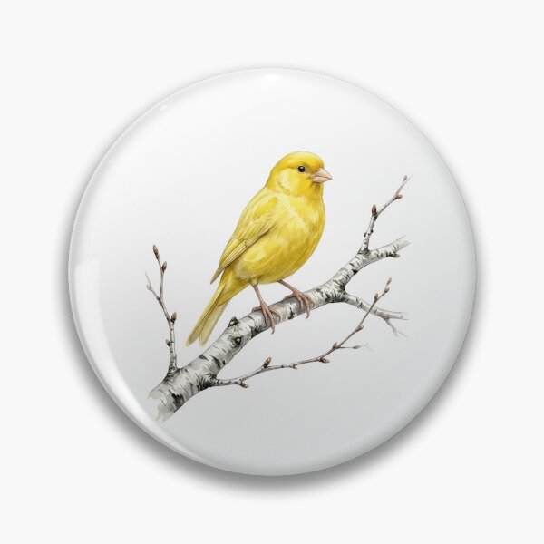 Item preview, April Canary Birth Month Bird designed and sold by Roy & Tiffany.