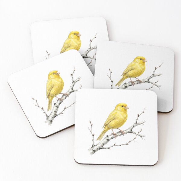 Item preview, April Canary Birth Month Bird designed and sold by Roy & Tiffany.