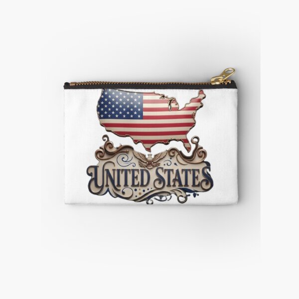Item preview, United States Vintage Style Emblem designed and sold by TripleVertex-1.