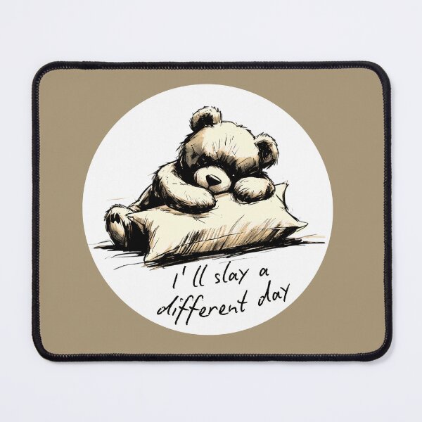 Item preview, Lazy Teddy Bear Hugging Pillow Brown designed and sold by TackyTime.