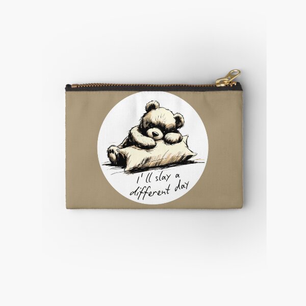 Item preview, Lazy Teddy Bear Hugging Pillow Brown designed and sold by TackyTime.
