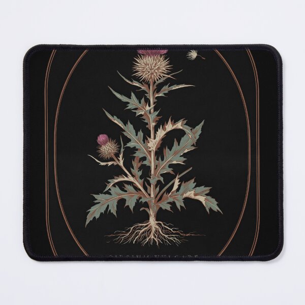 Item preview, Thistle Flower Lovers Botanical Vintage designed and sold by darudcraft.