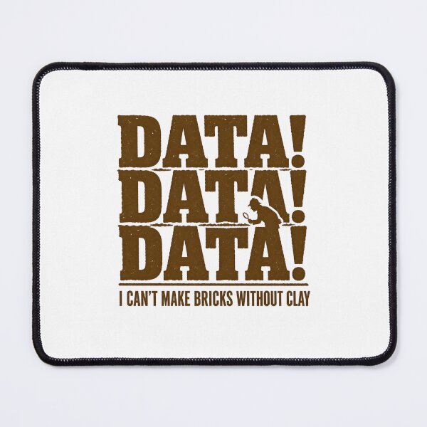Item preview, Sherlock Holmes Data Quote: Bricks Without Clay designed and sold by Fenay Designs.