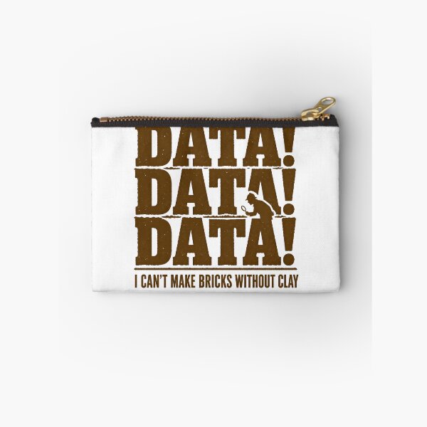 Item preview, Sherlock Holmes Data Quote: Bricks Without Clay designed and sold by Fenay Designs.
