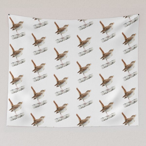 Item preview, May nightingale Birth Month Bird designed and sold by Roy & Tiffany.